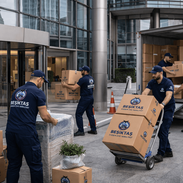 Plaza ve rezidanslarda eşyalar hızlı ve sorunsuz taşınır.